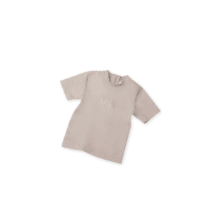 An Ina Rash Shirt - Sand Colour dress with the text "fin." at the center on a white background.