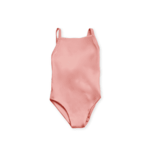 A Mara One-Piece - Apricot swimsuit.