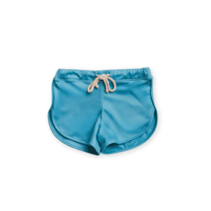 A Mint Mesa Trunks with beige drawstrings.